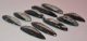 Orthoceras pendants 10 pieces (43 - 63 mm)