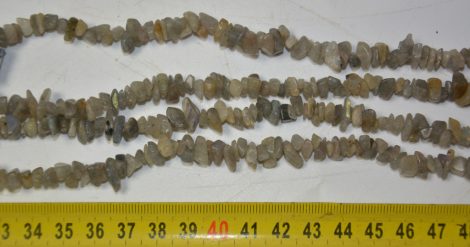 Labradorit szemcse köves splitter füzér