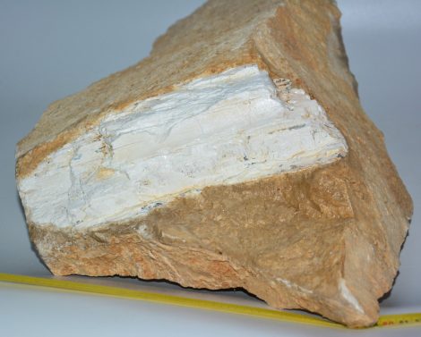 Mammuthus sp. partial tusk in rock (23,2 Kg)