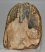Mammuthus meridionalis részleges fog (1624 gramm)