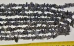 Iolite chips beads 85 - 90 cm Iolit