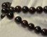 Garnet ball-shaped beads  granate