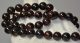 Garnet ball-shaped beads  granate