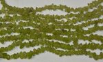 Peridot chips beads 85 cm