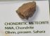 A small collection of 3 meteorites and a tektite