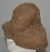 Mammuthus meridionalis részleges calcaneus csont (1525 gramm)