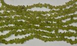 Mineral, gemstone Chips splitter beads 90 cm